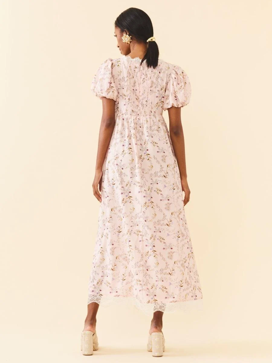Bridgerton Maxi Dress - Blush Crush - Image 4