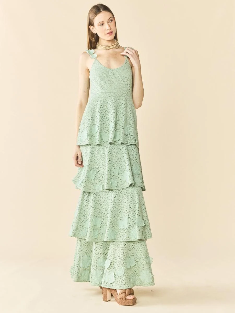 Emmy Dress - Minty Green
