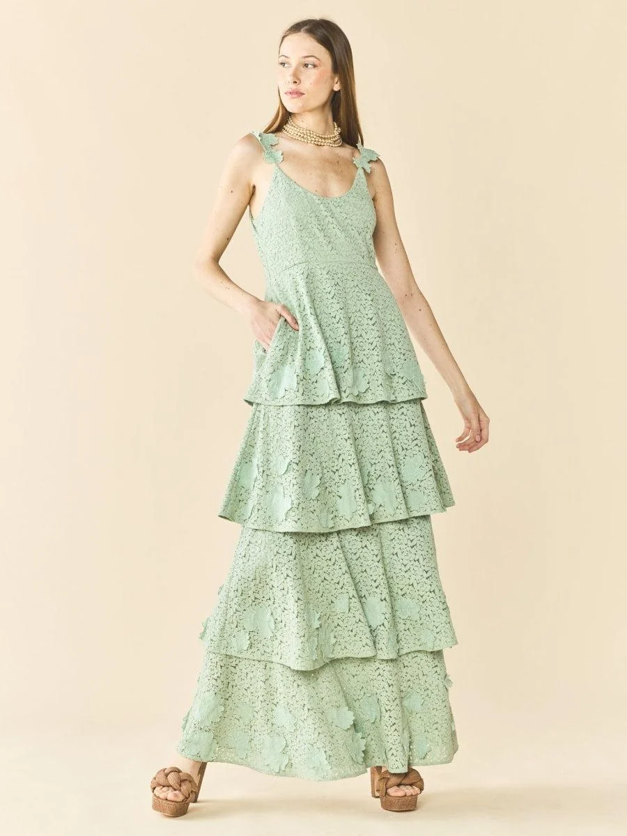 Emmy Dress - Minty Green - Image 2