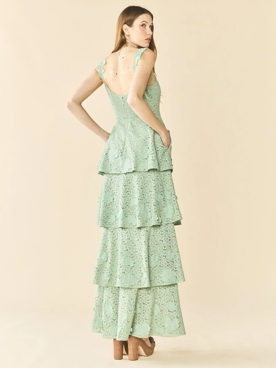 Emmy Dress - Minty Green - Image 4
